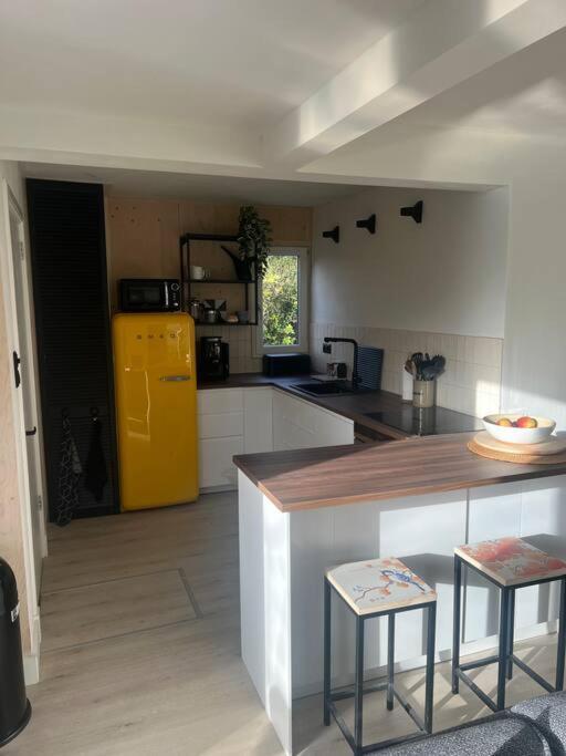 Moderne Bungalow Voor 6 Personen Julianadorp Bagian luar foto