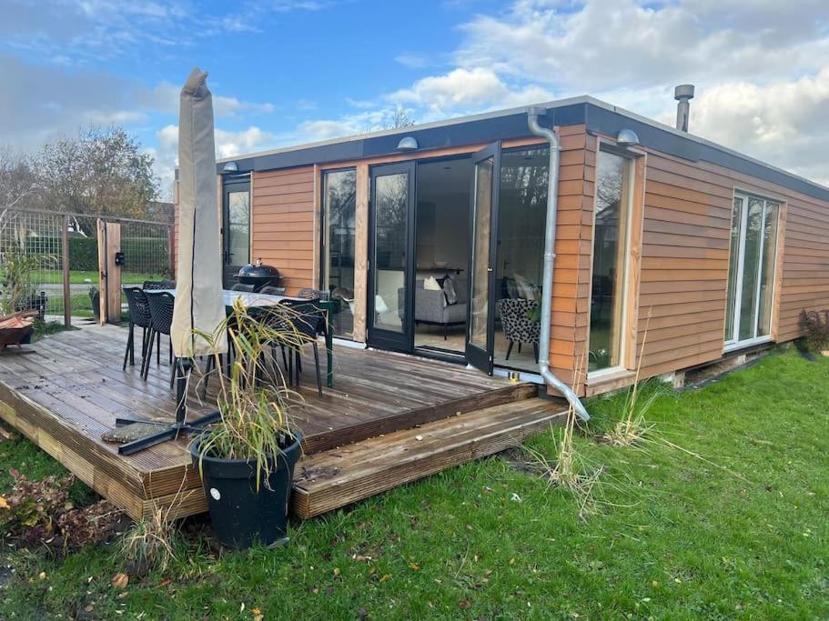 Moderne Bungalow Voor 6 Personen Julianadorp Bagian luar foto
