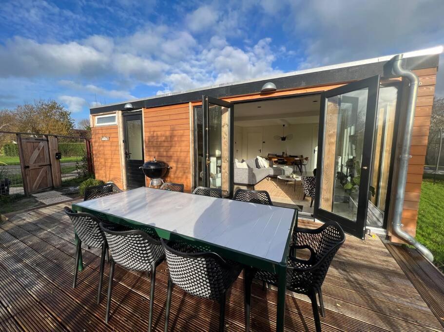 Moderne Bungalow Voor 6 Personen Julianadorp Bagian luar foto